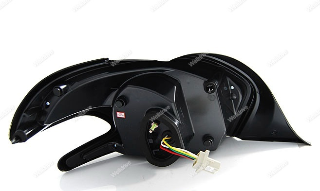 Фонари задние Peugeot 208 12-15 BAR Led кр-белые