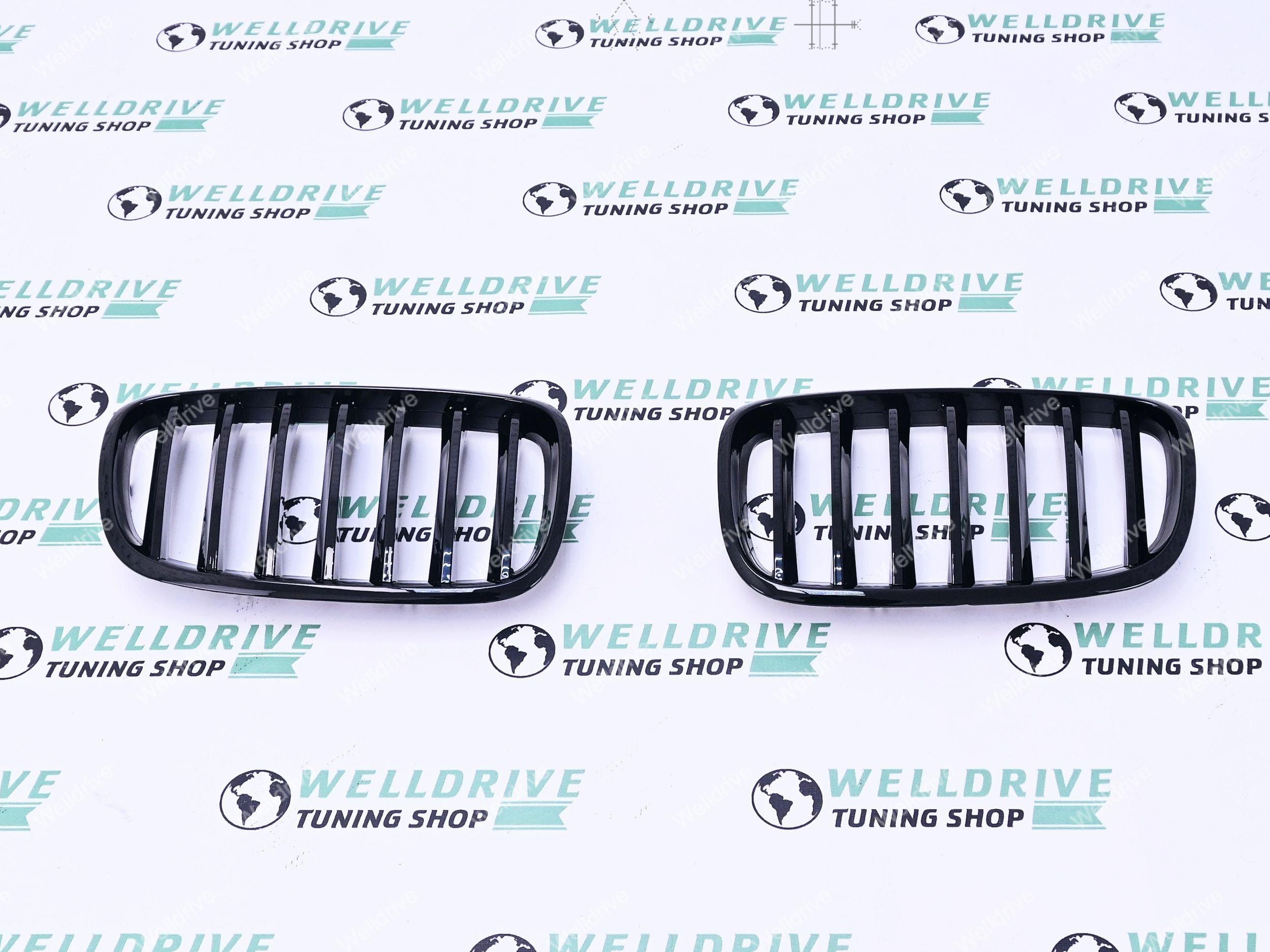 Решетки радиатора BMW X5 E70 X6 E71 X5M E70 X6M E71 M-Performance черные