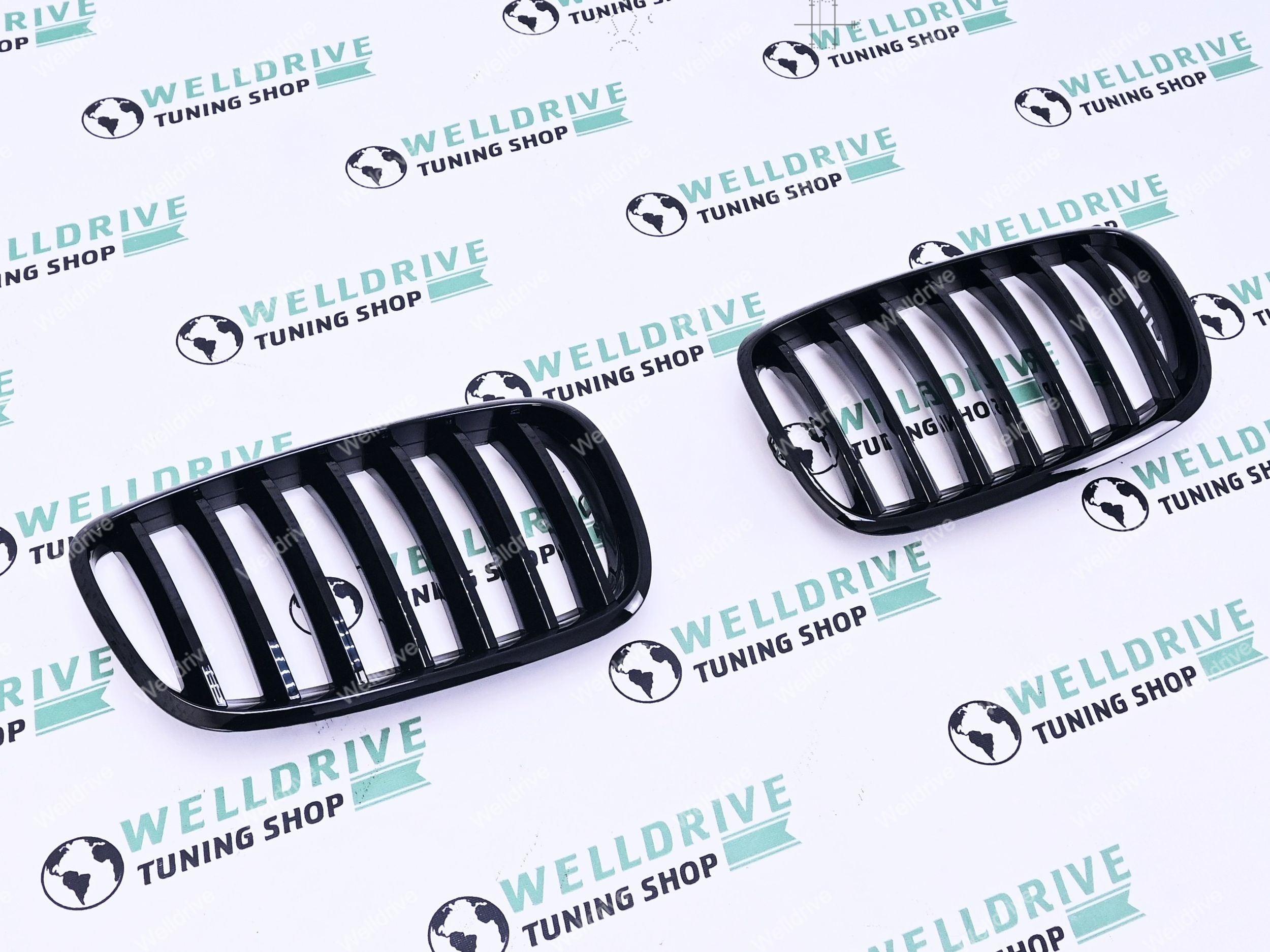 Решетки радиатора BMW X5 E70 X6 E71 X5M E70 X6M E71 M-Performance черные