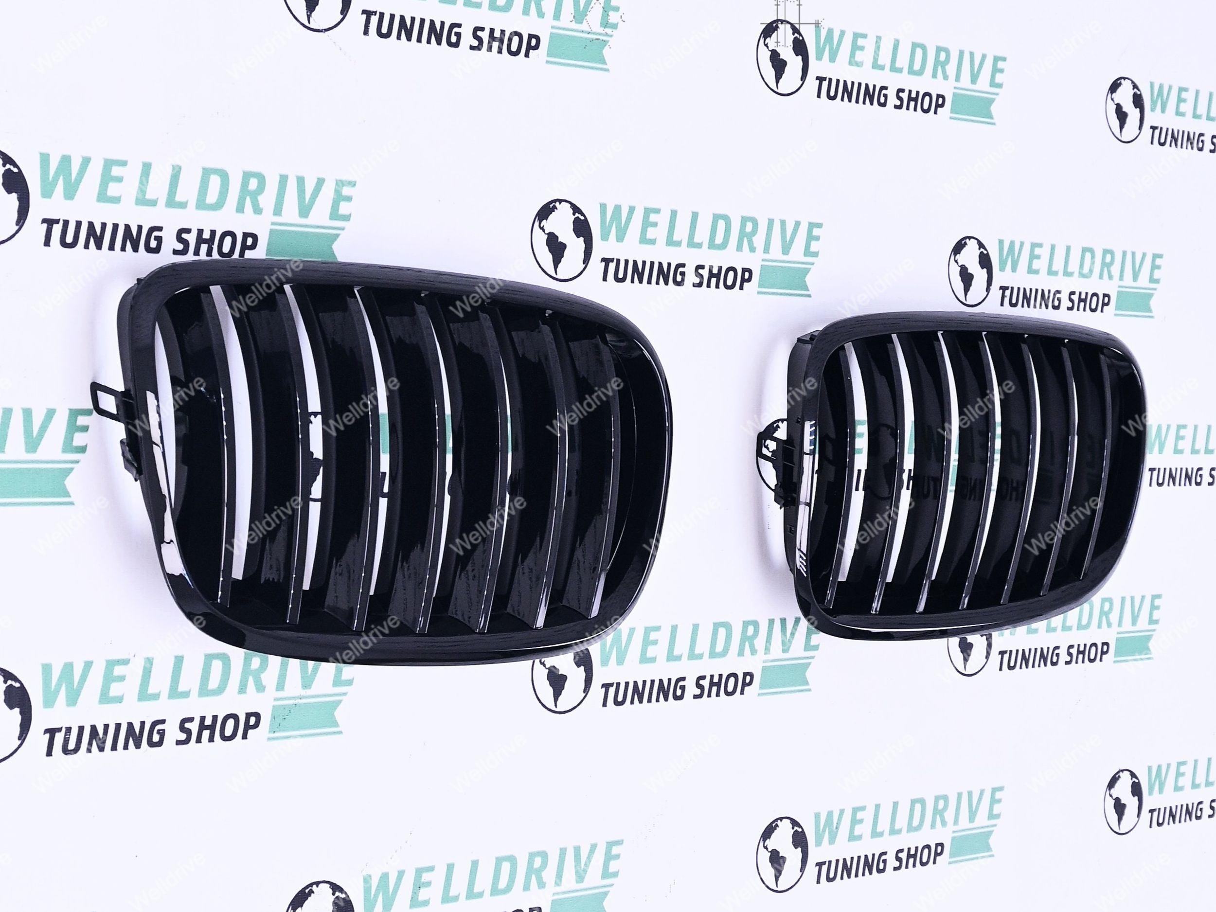 Решетки радиатора BMW X5 E70 X6 E71 X5M E70 X6M E71 M-Performance черные