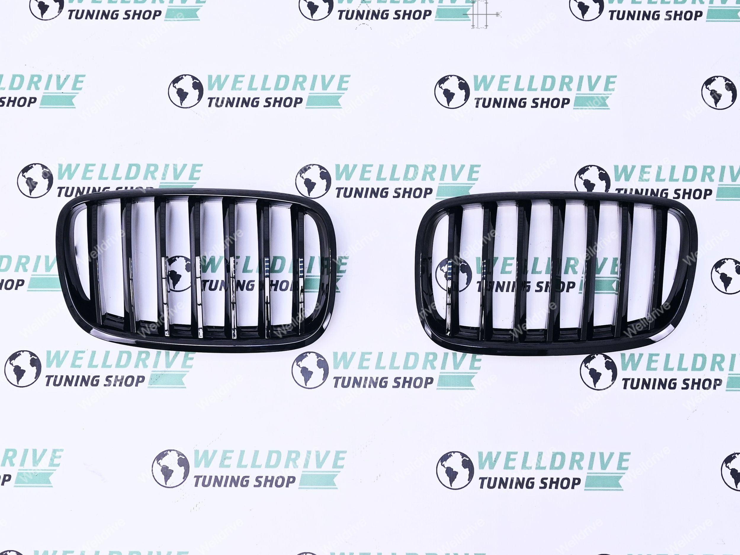 Решетки радиатора BMW X5 E70 X6 E71 X5M E70 X6M E71 M-Performance черные