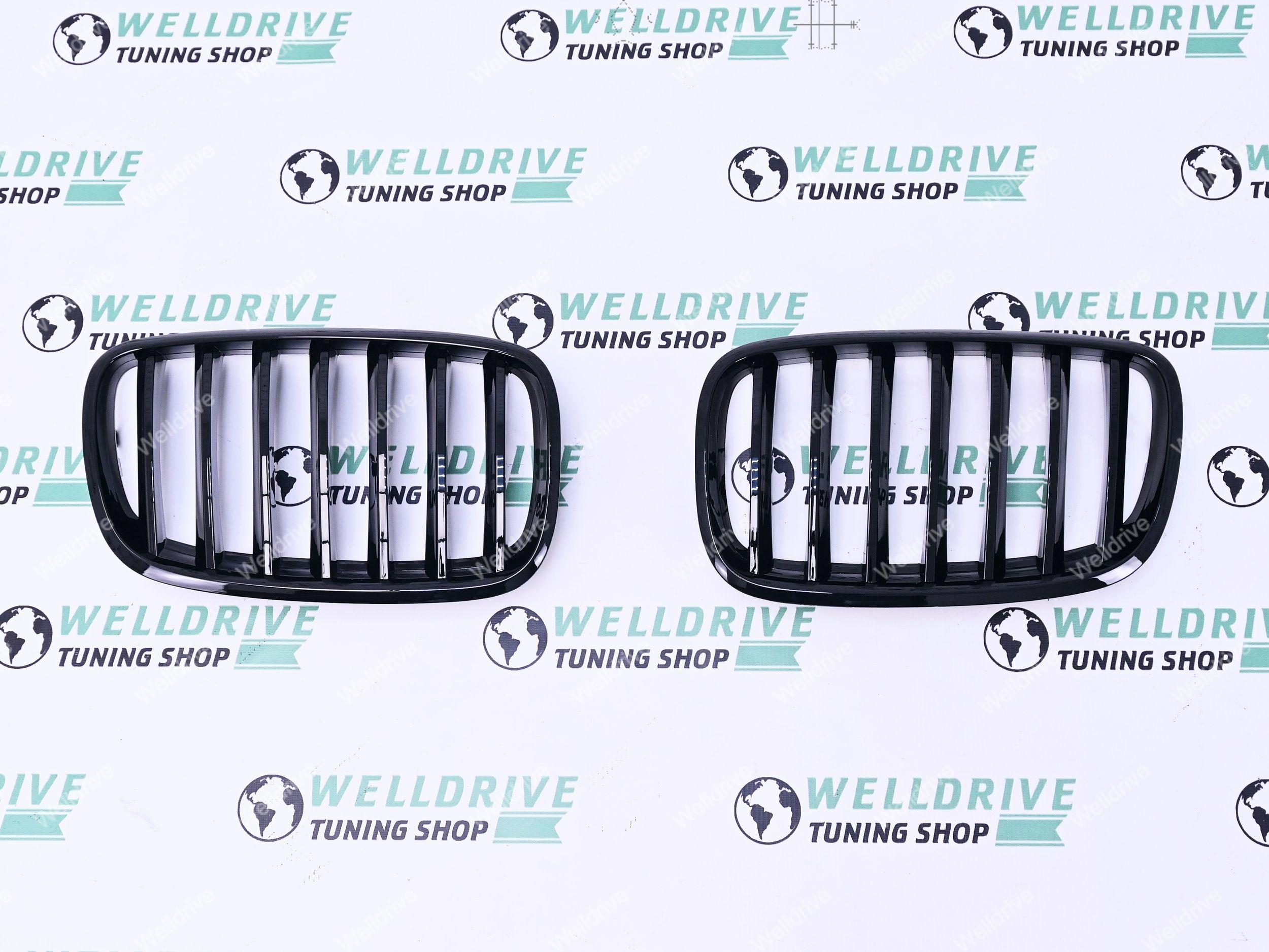Решетки радиатора BMW X5 E70 X6 E71 X5M E70 X6M E71 M-Performance черные