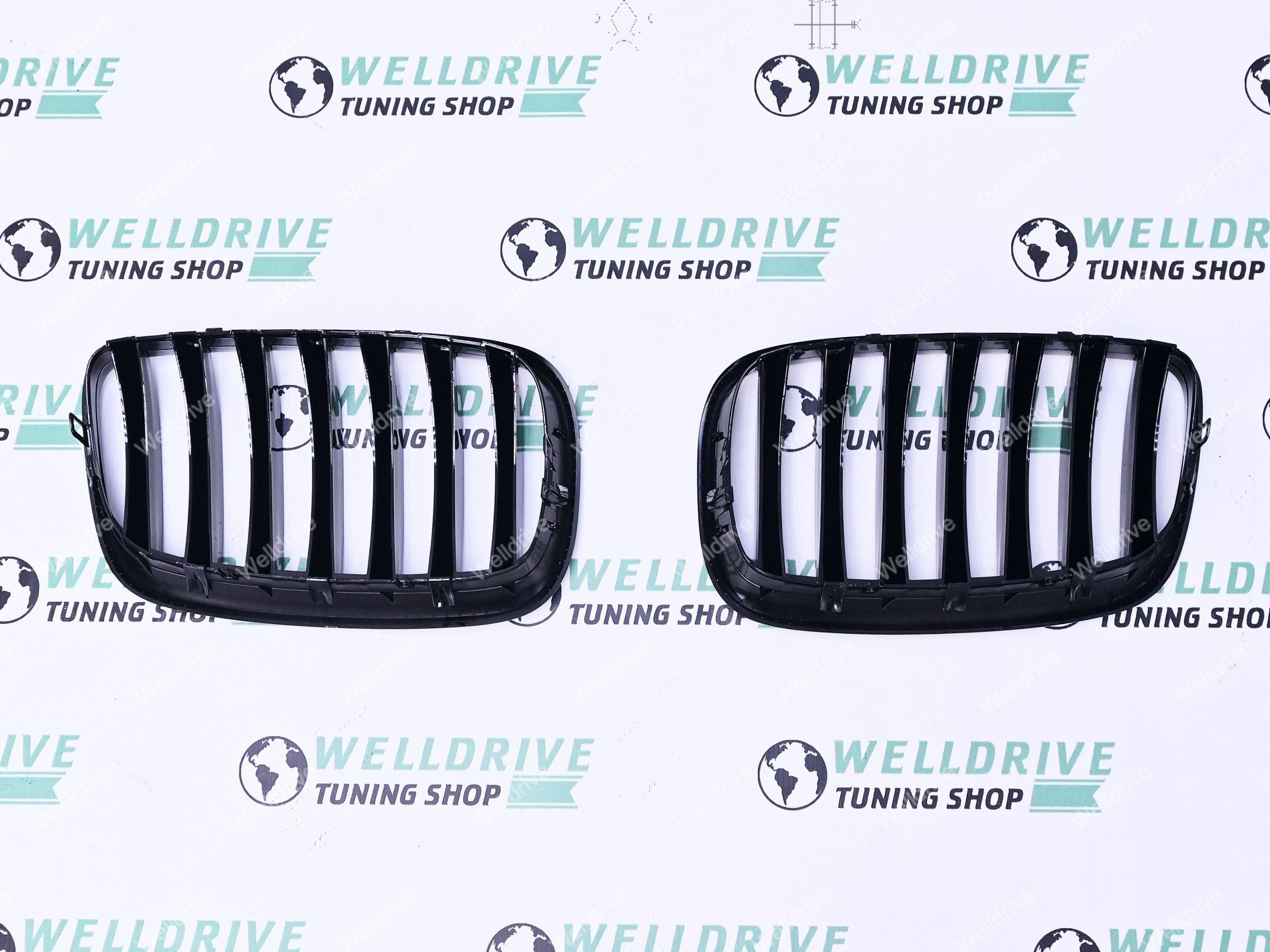 Решетки радиатора BMW X5 E70 X6 E71 X5M E70 X6M E71 M-Performance черные