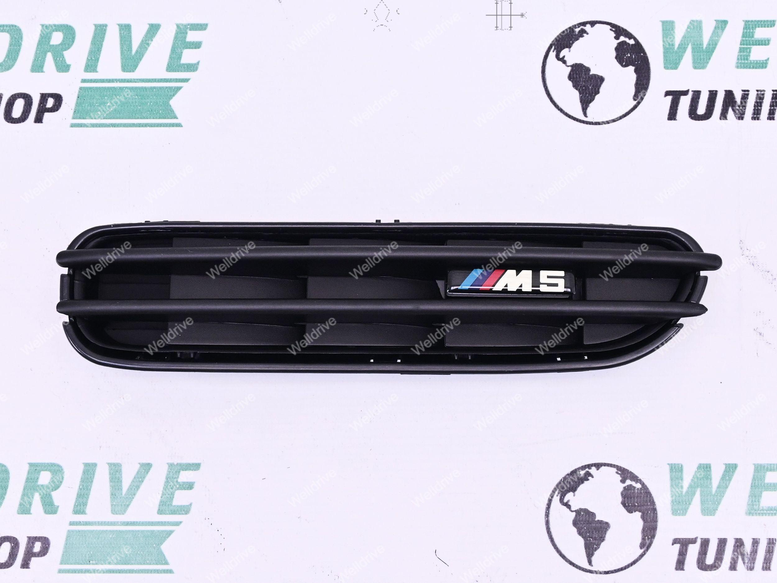 Жабры на крылья BMW 5-series E60 E61 03-10 черный матовый