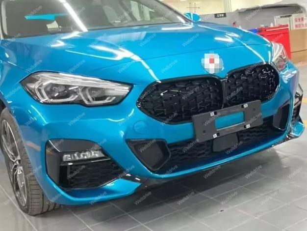 Решетки радиатора BMW 2-Series F44 19- рестайлинг стиль Diamond черный глянец