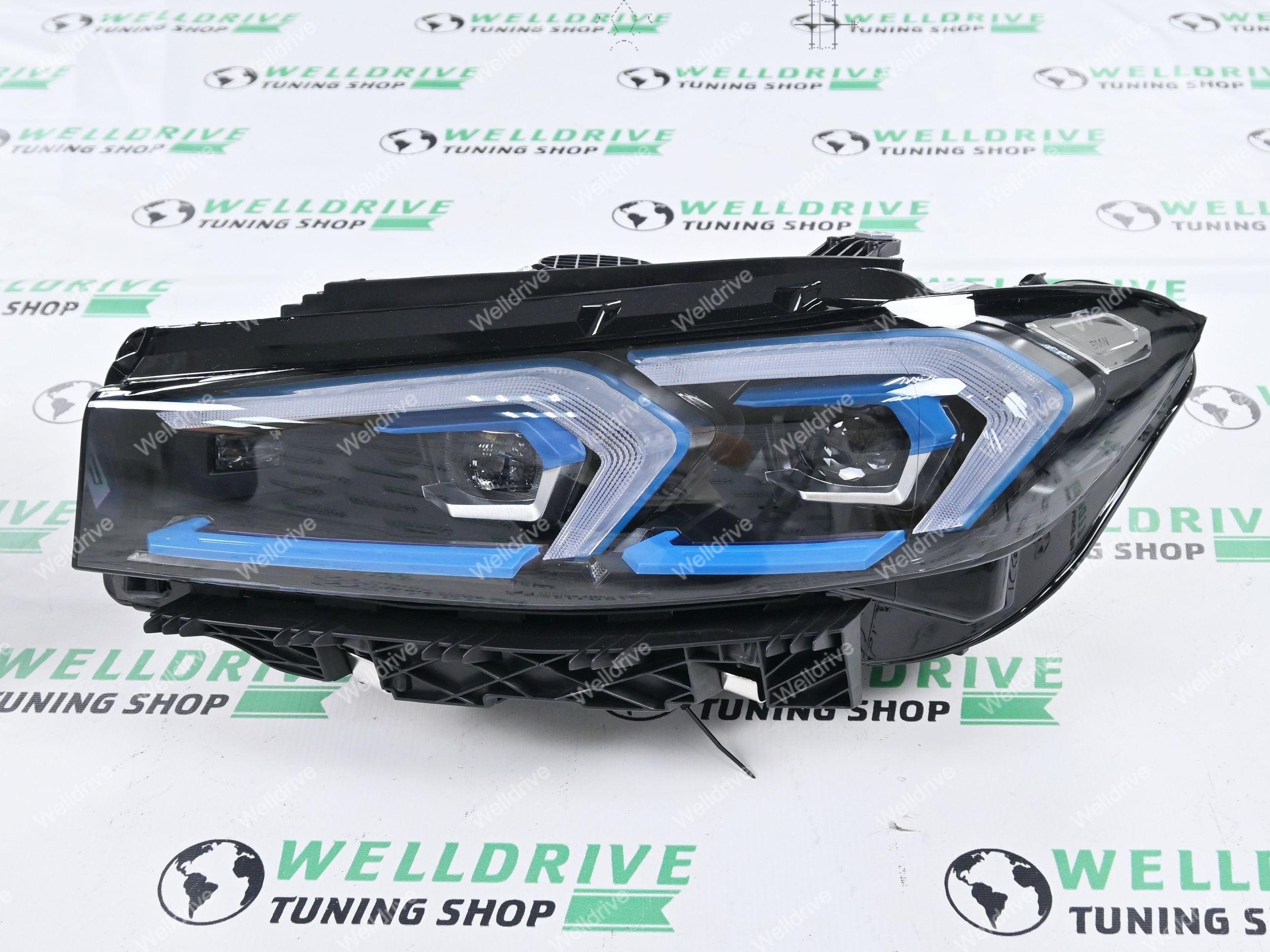 Фары передние BMW 3-Series G20 G21 дорестайлинг 18-22 с логотипом LED
