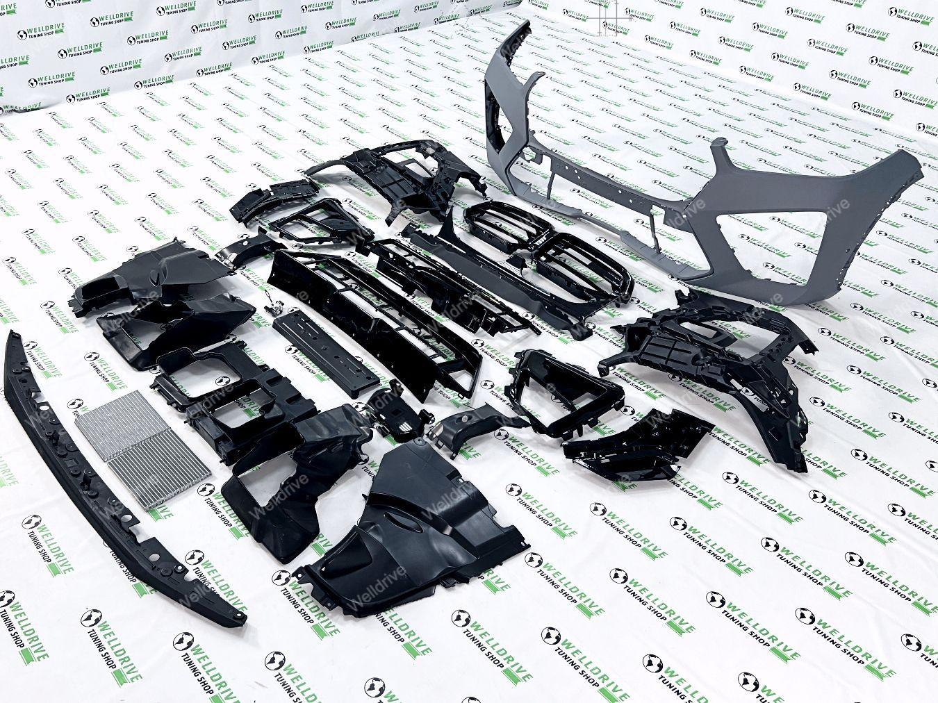 Бампер передний в сборе BMW X6 G06 стиль X6M F96 рестайлинг 23-н.в.