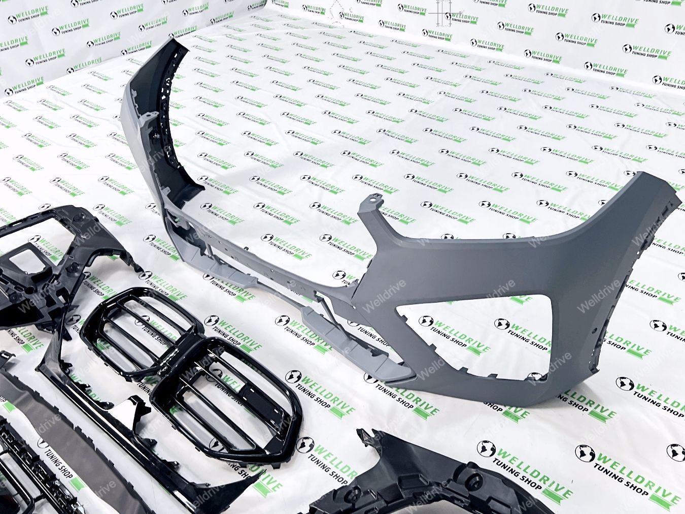 Бампер передний в сборе BMW X6 G06 стиль X6M F96 рестайлинг 23-н.в.