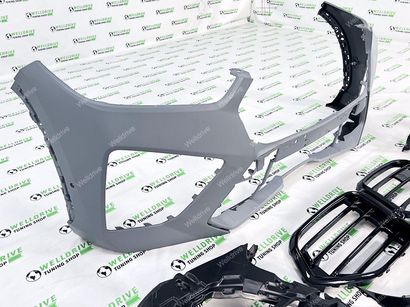 Бампер передний в сборе BMW X6 G06 стиль X6M F96 рестайлинг 23-н.в.